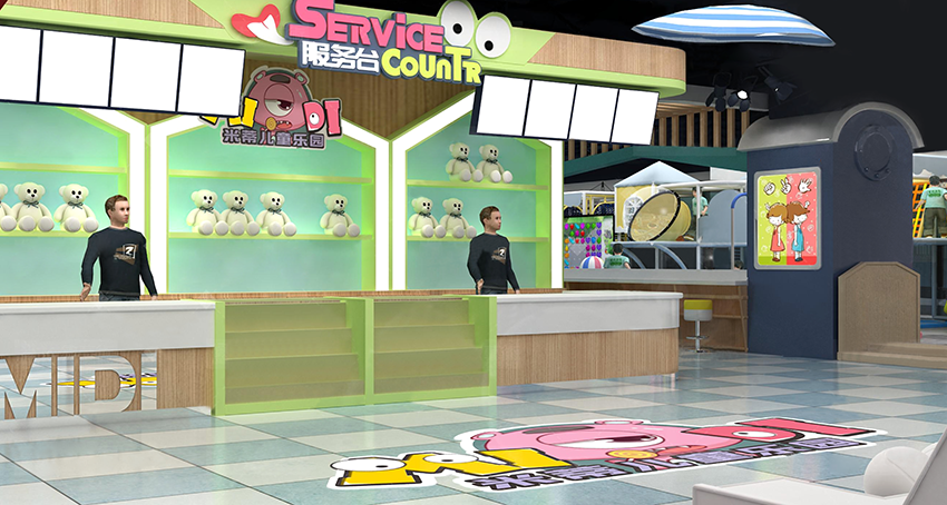 奇樂(lè)兒童樂(lè)園設(shè)計(jì)效果圖